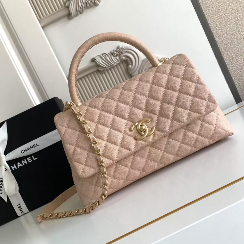 Ch**el top handle bags